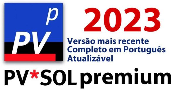 software pv*sol 2023 (premium) atualizável em português licença p/ 2 anos