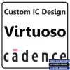 Software: Logotipo com texto: Cadence IC Design Virtuoso 06.17.722 / Spectre 17.10.124 da Cadence. Tags adicionais em português: Entrega Imediata, Ativação online, Licença original. Ideal para quem procura software com envio instantâneo em uma loja de software confiável.