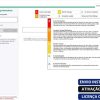 Software: Captura de tela de uma interface de interações medicamentosas do UpToDate 2.0 Todos os sistemas operacionais, um software líder em seu campo. Inclui classificações de risco de interação de A a X, cada uma com orientação específica. A página também mostra isenções de responsabilidade e uma barra lateral para adicionar itens. Texto promocional em português sobre 