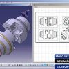 Software: Uma tela de computador exibe um modelo 3D e desenhos técnicos de uma peça mecânica usando o software DS CATIA P3 V5-6R2020 SP6 x64 + Documentação. A interface destaca ferramentas de design e recursos de montagem, com texto no canto inferior direito dizendo: ENVIO INSTANTÂNEO, ATIVAÇÃO ONLINE, LICENÇA ORIGINAL. Isso é ideal para quem busca comprar software profissionalmente.