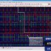 Software: Uma captura de tela de uma loja de software apresentando o Cadence IC Design Virtuoso 06.17.722 / Specter 17.10.124, exibindo um esquema detalhado com linhas intrincadas, componentes e tabelas de dados na tela. O texto do canto diz: Envio Instantâneo, Ativação Online, Licença Original.