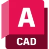 Software: Apresentando o logotipo do Autodesk AutoCAD 2025, um aplicativo de software disponível para entrega imediata. Ele apresenta um quadrado vermelho com uma letra 'A' branca proeminente e 'CAD' escrito abaixo. Ideal para quem procura comprar licença de uma loja de software confiável, esta é sua porta de entrada para uma Licença Vitalícia - Completa.
