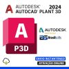 Software: Imagem promocional do Autodesk AutoCAD Plant 3D 2024 | Software de plantas CAD 3D. Apresenta logotipos da Autodesk, um emblema Gold Partner e Brasilsofts. O texto diz Envio Instantâneo e Ativação Online com um ícone de download na nuvem, enfatizando a entrega imediata para compra de licença sem interrupções.