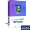 Software: A embalagem do Classroom Spy Professional 4.7.11 apresenta uma imagem de uma tela de computador na capa, ideal para quem quer comprar software. A caixa destaca Entrega Instantânea, Ativação Online e Licença Original, tornando-a uma escolha confiável na sua loja de software favorita.