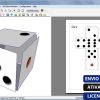 Software: Uma tela de computador mostra o software Pepakura Designer 4.2.4 em ação, apresentando um modelo de dado 3D à esquerda e seu modelo desdobrado à direita. O texto em português na parte inferior enfatiza a entrega instantânea e o licenciamento original, convidando você a comprar Pepakura Designer 4.2.4 em nossa loja de software.