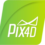 Software: Logotipo verde com uma borda curva apresentando o texto Pix4D e dois triângulos sobrepostos acima, lembrando um símbolo estilizado de montanha ou drone — perfeito para quem quer comprar software com entrega imediata.