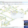 Software: Captura de tela do PipeFlow Expert 2022 - Software e Licença exibindo um diagrama detalhado da rede de tubulação. A interface mostra várias opções e ferramentas. Uma janela pop-up intitulada Calculating Results aparece no centro. O texto no canto inferior direito promove ativação instantânea para aqueles que procuram comprar licença de software.