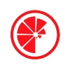 Software: Um logotipo circular vermelho que lembra um gráfico de pizza fatiado em um fundo branco representa o recurso de análise do Promob Plus Enterprise 2023 + Cut Pro. O círculo é dividido em vários segmentos irregulares que irradiam do centro, convidando os usuários a comprar licença e desbloquear insights avançados.