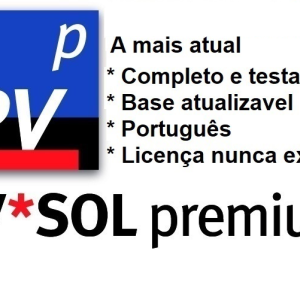 Software: O PV*SOL premium 2024 R6 destaca a versão mais recente e um software testado e completo com um banco de dados atualizável, disponível em português. Ele apresenta uma licença que nunca expira, permitindo que você compre e receba sua licença imediatamente para uma experiência perfeita.