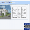 Software: O software Ashampoo 3D CAD Professional 8.0.0 é exibido em uma tela de computador, destacando suas capacidades com um modelo 3D de um edifício moderno, acompanhado por um carro à esquerda e uma planta baixa intrincada à direita. O texto na parte inferior destaca a ativação online, uma licença original e 