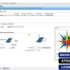 Software: Captura de tela da interface do SOLergo 2024 - Versão Completa em Português e Atualizável exibindo configurações para orientação do painel solar e ângulos de inclinação, apresentando um diagrama de rosa dos ventos. A imagem destaca entrega instantânea, ativação online e uma licença de software original. Ideal para quem procura comprar licença sem esforço.