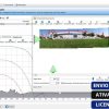 Software: A tela do computador exibe o software de edição de fotos com um panorama em andamento. Há vários gráficos e controles ao lado. O texto sobreposto em português destaca entrega imediata e as opções para comprar licença online, garantindo que você comece imediatamente com seu confiável SOLergo 2024 - Versão Completa em Português e Atualizável da loja de software.