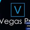 Software: Imagem mostrando o logotipo do VEGAS Pro 20 em um fundo escuro. Abaixo do logotipo, caixas de texto azuis e brancas apresentam frases em português: ENVIO INSTANTÂNEO, ATIVAÇÃO ONLINE e LICENÇA ORIGINAL. Ideal para quem deseja comprar o VEGAS Pro 20 - Software e Licença Vitalícia com entrega imediata em uma loja de software de confiança.