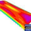 Software: Um mapa de calor topográfico 3D com um espectro de roxo (frio) a laranja/vermelho (quente), mostrando elevações e temperaturas variadas com um gradiente de cor. O texto no canto diz: ENVIO INSTANTÂNEO, ATIVAÇÃO ONLINE, LICENÇA ORIGINAL. Visite nossa loja de software para comprar 
