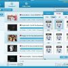 Software: Captura de tela da interface do Wondershare AllMyTube. A janela mostra uma lista de vídeos baixados com opções na barra lateral esquerda. Um pop-up aparece exibindo opções de conversão de formato de áudio, incluindo MP3 e WAV. Aproveite o acesso imediato a recursos aprimorados ao comprar uma licença para este software.